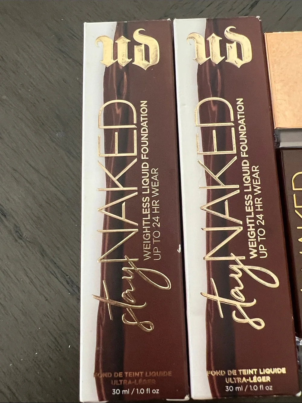 Urban Decay Stay Naked Weightless Liquid Foundation - warm Ulta deep 90WO lot2